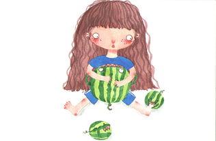 夏日吃瓜情头,瓜果飘香，甜蜜情缘吃瓜情头来袭